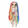 Juguetes Construcción Niños: Muñeca Rainbow High Amaya posando con su pelo multicolor