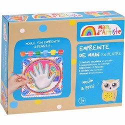 Juego de manualidades niños Man d'Artiste creando figuras de yeso