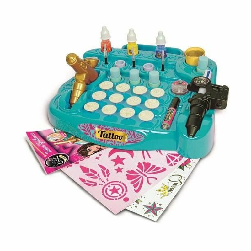 Kit manualidades infantil con tatuajes temporales y accesorios