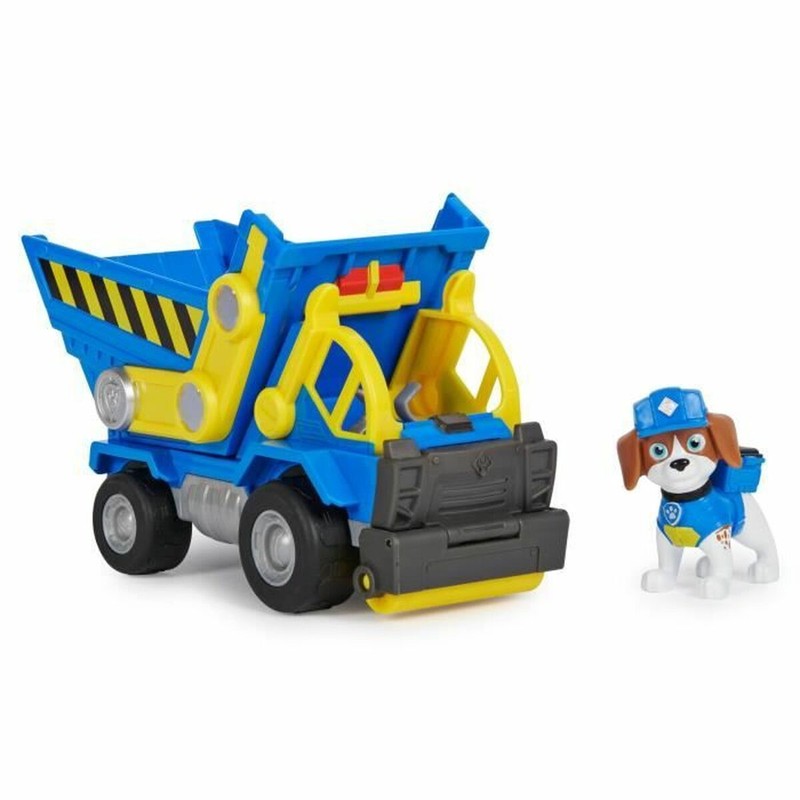 Camión volquete Patrulla Canina Rubble, el juguete construcción niños perfecto