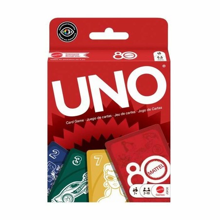 juguetes construcción niños juego de mesa Uno en acción
