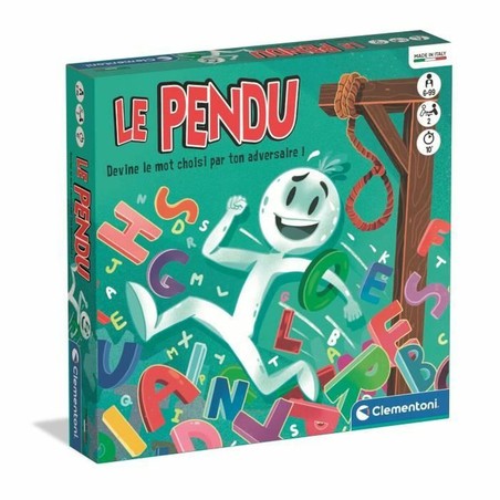 Juego de mesa Clementoni Le Pendu para aprender francés, ideal para juguetes construcción niños de vocabulario.