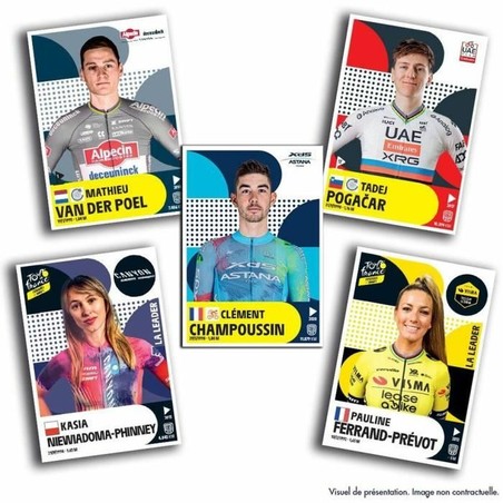 Bloques construcción infantiles: Colección Panini Tour de France 2025, una actividad de construcción para niños 3 años.