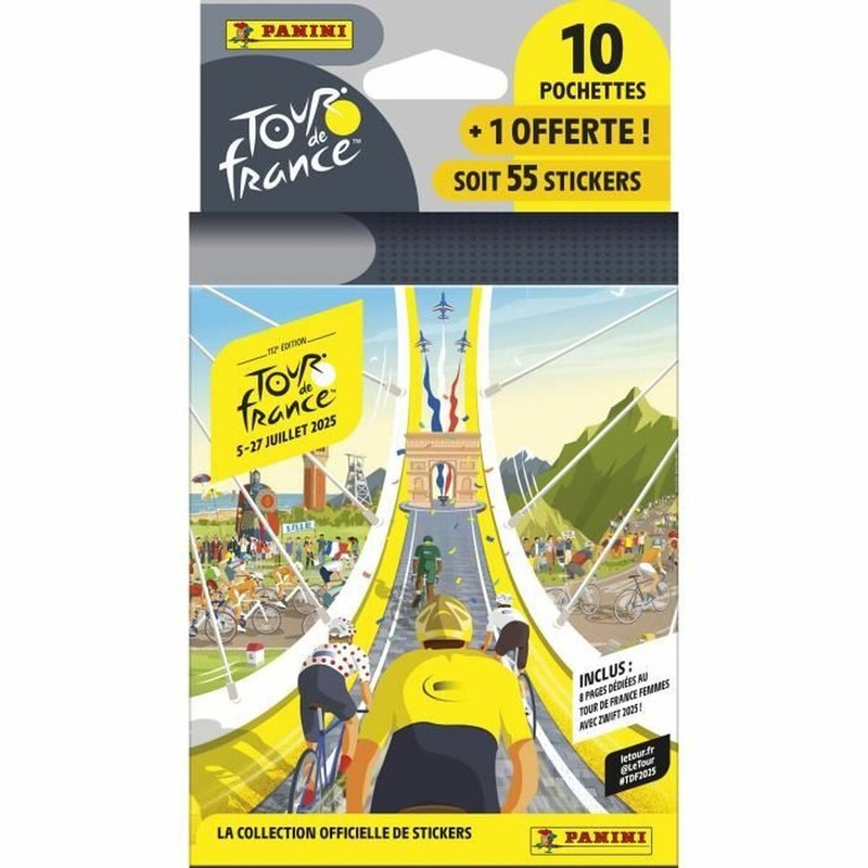 Cromos Tour de France 2025 Panini, pack inicial y álbum