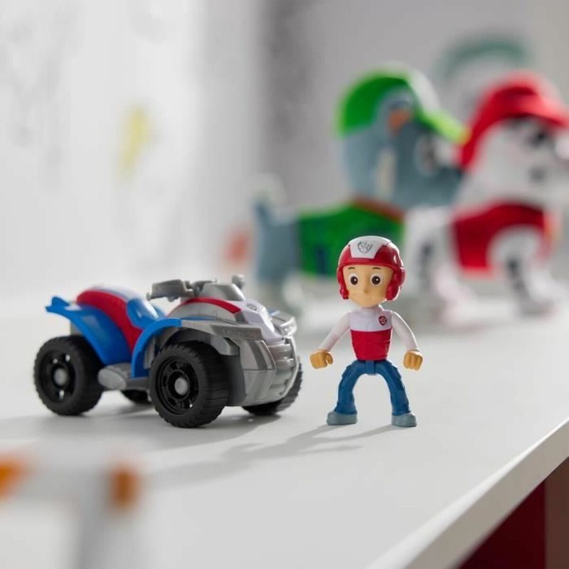 Detalle Ryder Patrulla Canina: figura articulada y quad