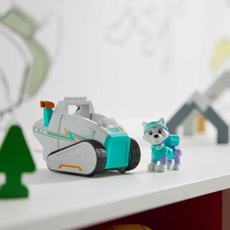 Figura de acción Everest con quitanieves, juguete construcción motricidad fina