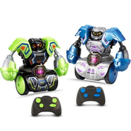 Robot teledirigido Silverlit Kombat Tornado azul y negro