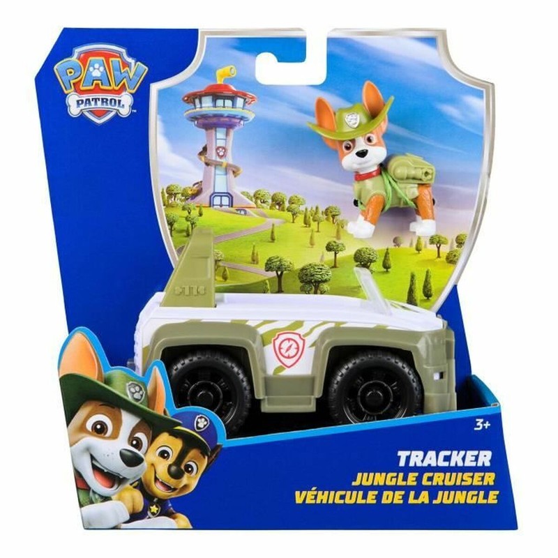 Set Construcción Educativo Paw Patrol Tracker y su vehículo