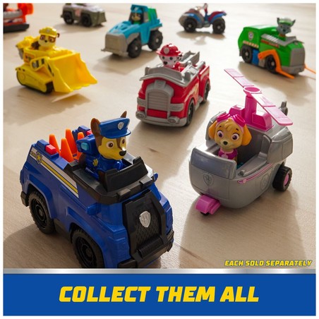 Paw Patrol Tracker listo para la acción en su vehículo