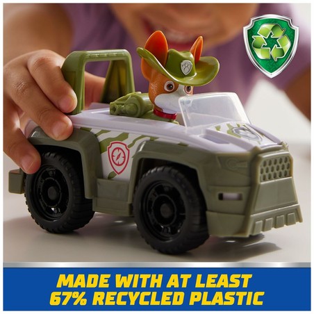 Detalles del vehículo de la jungla de Tracker Paw Patrol