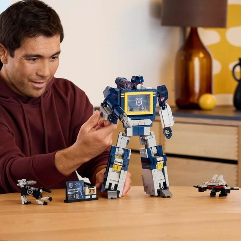Set construcción educativo Lego Icons Soundwave transformable