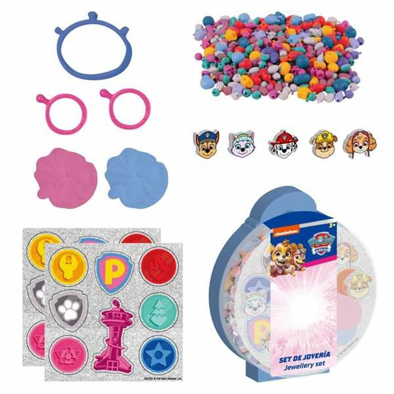 Kit creación pulseras collares Paw Patrol para disfraces niños