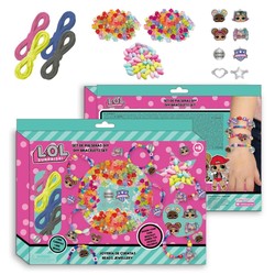 Kit Pulseras y Collares LOL Surprise multicolor para niñas creativas