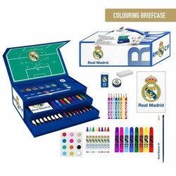 Set de manualidades niños Real Madrid con accesorios de dibujo 2