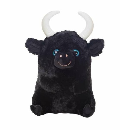 Peluche Toro Niños BigBuy Kids de 35 cm, suave y abrazable