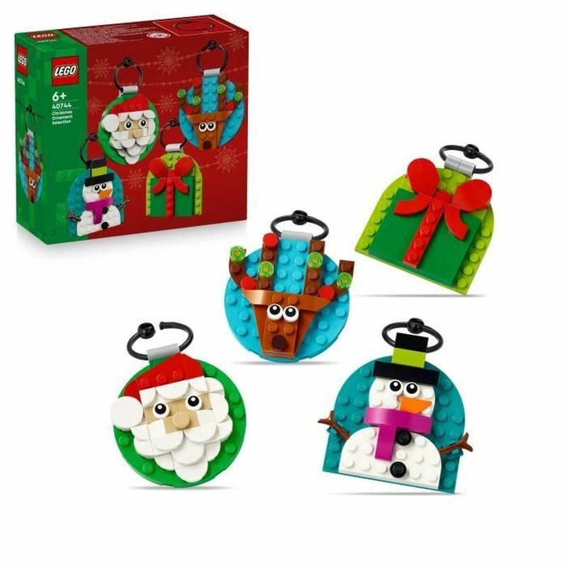 Juguetes construcción niños LEGO Christmas 40744