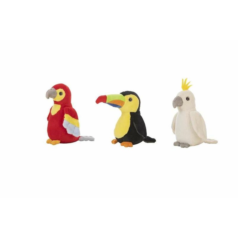 peluche pájaros bigbuy kids surtido