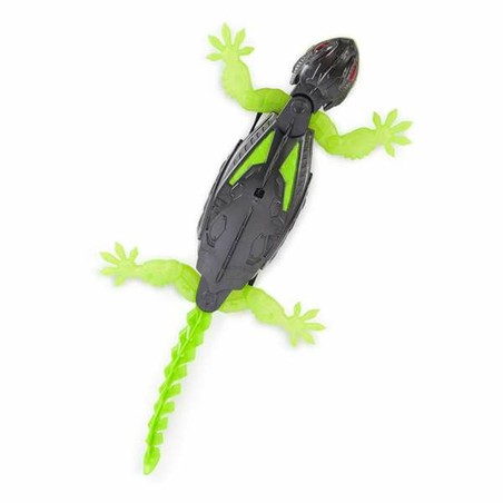 Detalle de la figura de acción Spin Master Gecko en plástico resistente