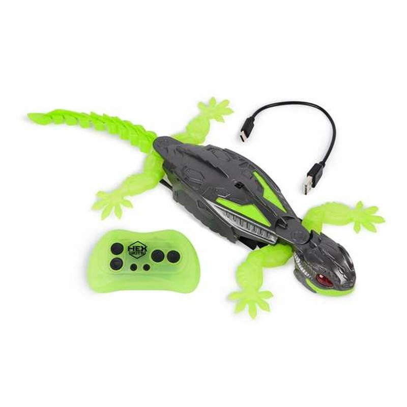 Figura de acción Spin Master Gecko con temática de bots hexagonales