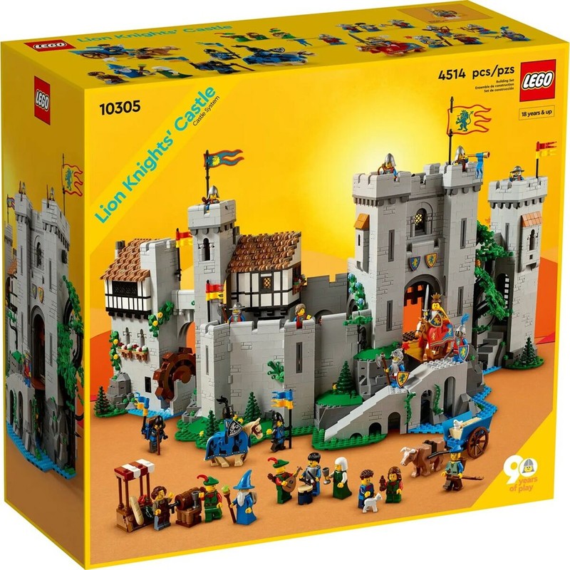 Juguetes Construcción: Castillo Lego ICONS Caballeros del León
