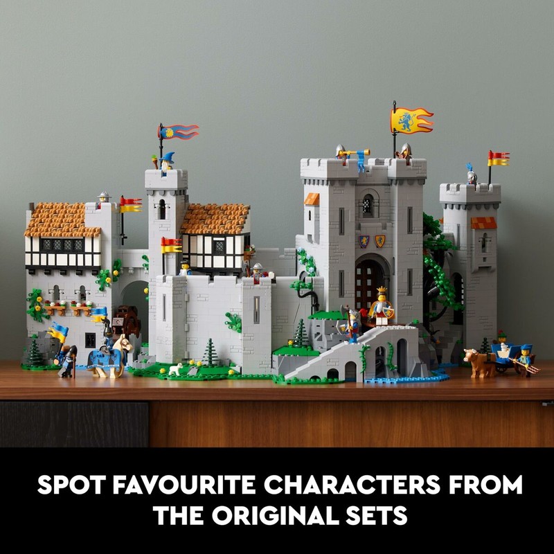 Castillo medieval Lego para coleccionistas adultos