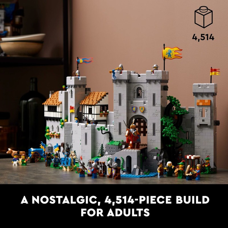 Minifiguras y accesorios del set Lego ICONS 10305