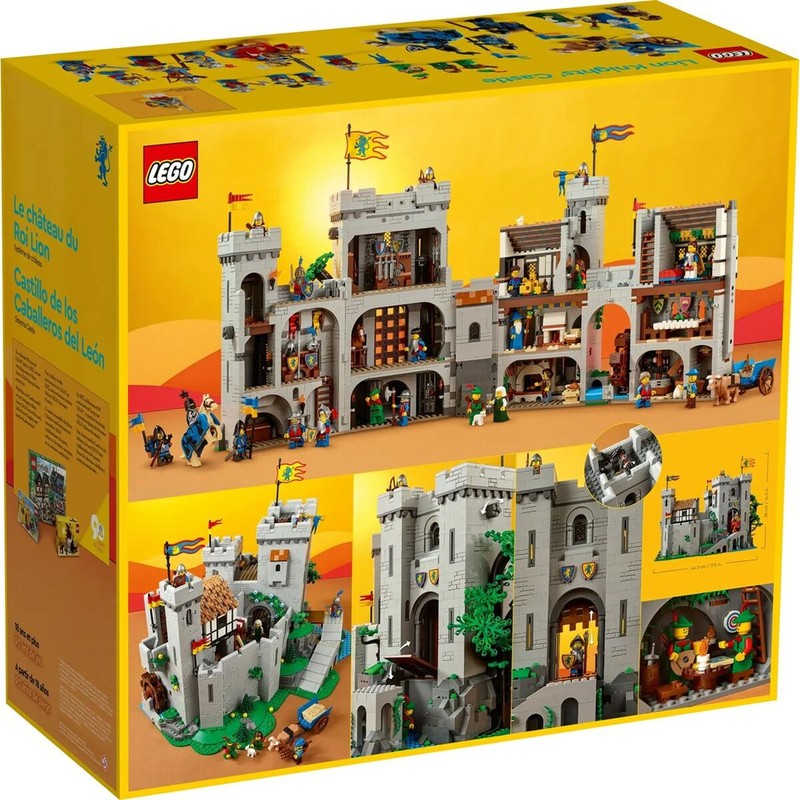 Juego de construcción premium Lego ICONS para amantes de los castillos