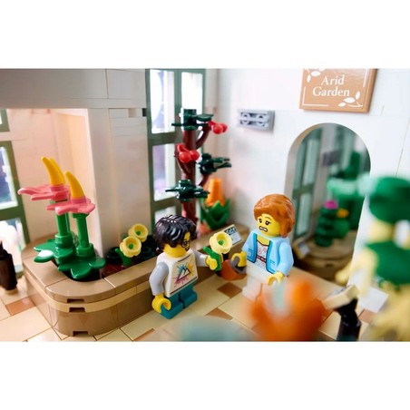 Maqueta detallada LEGO 21353: Perspectiva superior