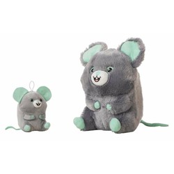 Peluche infantil ratita Boli verde