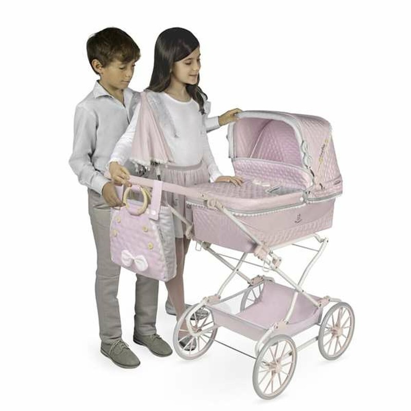 Muñeca bebé Decuevas con su mantita y accesorios, lista para ser cuidada