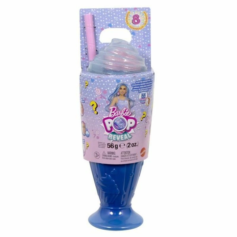 Detalle de Muñeca Barbie, parte de un set construcción educativo imaginario