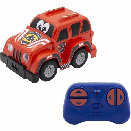 Coches juguete niños radiocontrol Tooko rojo de carreras