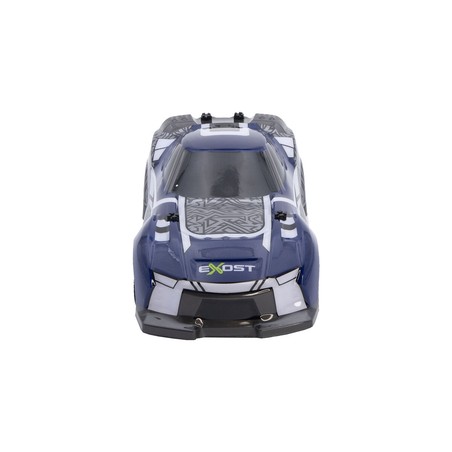 Coche de juguete Exost en acción desde arriba