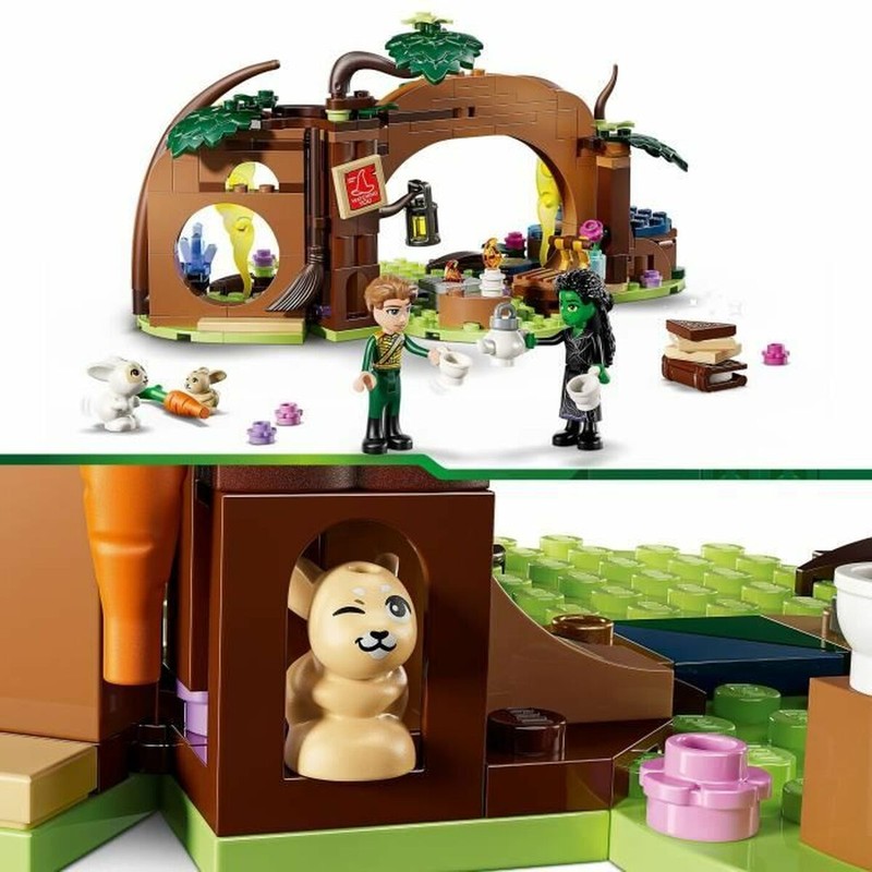 Niño jugando con el set construcción de 228 piezas, fomentando la imaginación.