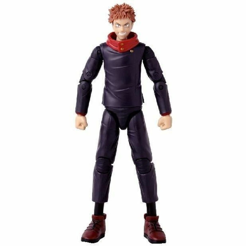 Figura acción Itadori Yuji Black Flash Bandai 17cm