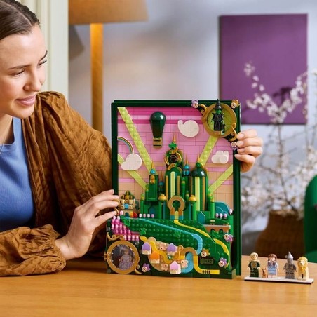 Juguete construcción motricidad fina: proceso de ensamblaje del Lego Wicked