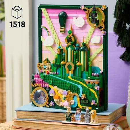 Caja del set Lego Wicked 75685, 1518 piezas, con imagen del producto