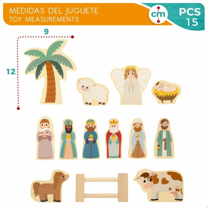 Set de accesorios Woomax, bloques construcción infantiles para juego simbólico