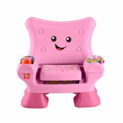 Juguetes construcción niños: Peluche interactivo Fisher-Price Ríe y Aprende rosa