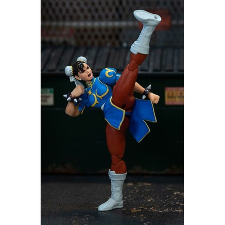 Chun-Li Street Fighter Smoby, pose dinámica