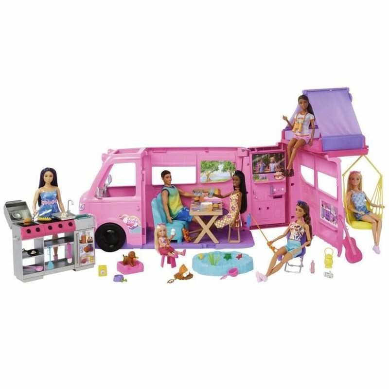 Accesorios muñeca Barbie para autocaravana de juguete