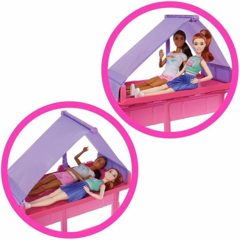 Playset Barbie con 60 piezas para juego imaginativo