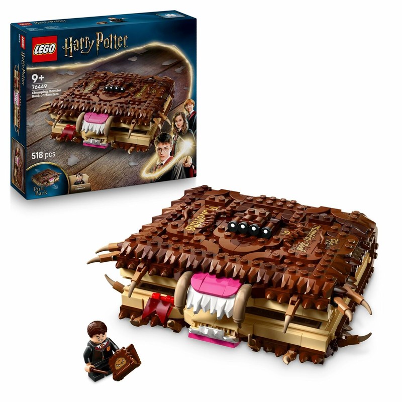 Juguetes construcción niños LEGO Harry Potter Monstruoso Libro