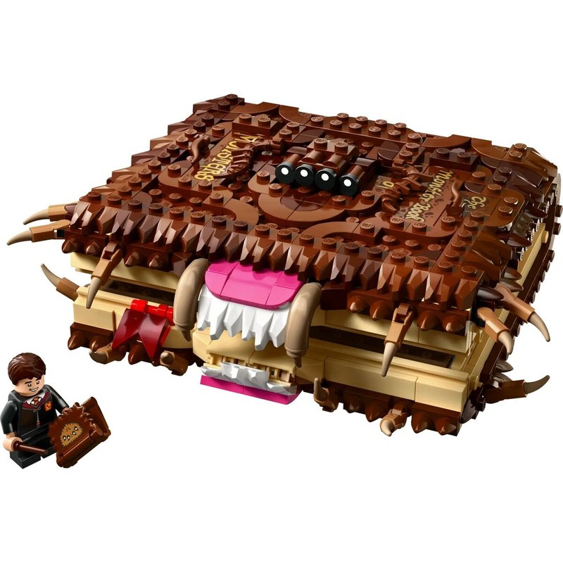 Piezas detalladas del Monstruoso Libro de los Monstruos LEGO