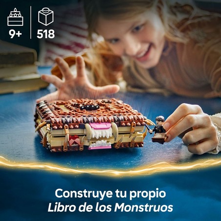Monstruoso Libro de los Monstruos de LEGO, listo para jugar