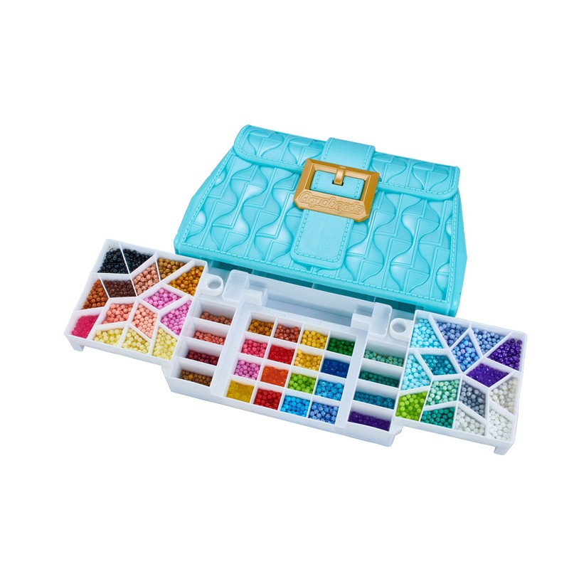 Bloques construcción infantiles Aquabeads para desarrollar creatividad