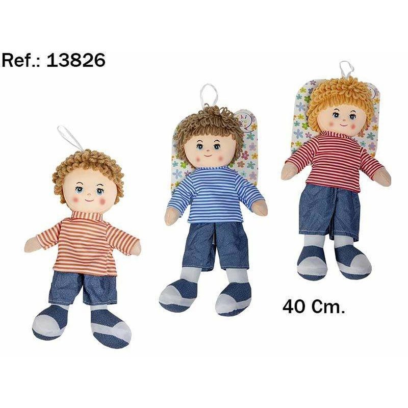 Bloques construcción infantiles - Muñeca Artesanía Beatriz para juego simbólico