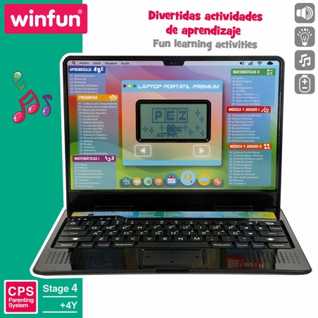 Juguete desarrollo cognitivo 4 años, pack de 4 unidades