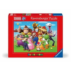 Juguetes construcción niños: Puzzle Ravensburger Super Mario 1000 piezas