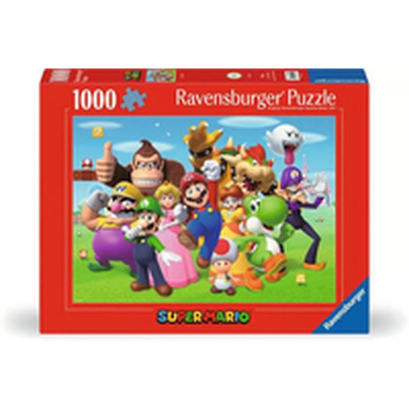 Juguete construcción motricidad fina: Puzzle 1000 piezas Super Mario